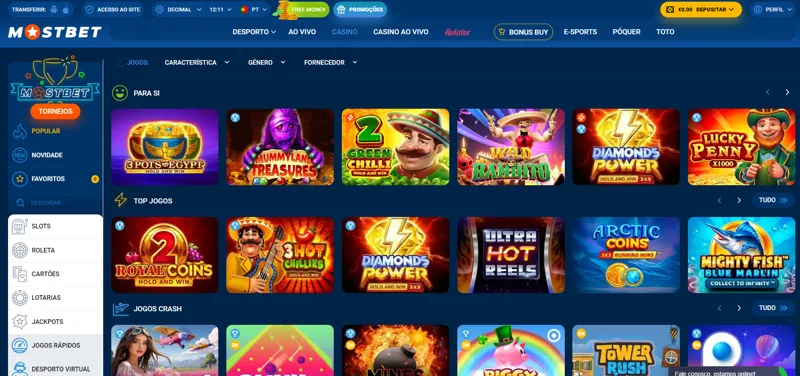 Slots da MostBet