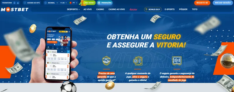 Promoção “Bet Insurance” da MostBet